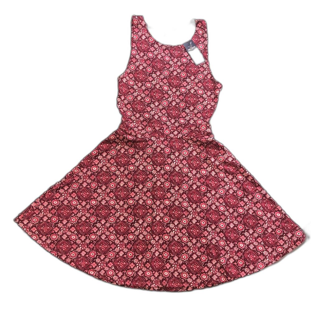 Hollister Dress Small Partial Open Back Sleeveless Small